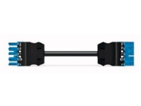 Mellemkabel 8M HF Eca Hunstik - hanstik, blå