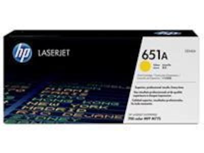 HP Toner 651A Yellow
