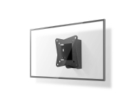 Nedis TVWM1110BK, 33 cm (13), 68,6 cm (27), 75 x 75 mm, 100 x 100 mm, 0 - 15°, Sort