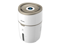 Philips Series 2000 HU4816 - Luftfukter - mobil, frittstående - hvit/sjampanjegull