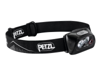 Petzl ACTIK - Hodelykt - LED - 5-modus - rødt/hvitt lys - svart
