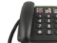 DORO PhoneEasy 331ph - Telefon med ledning - svart
