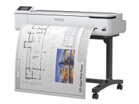 Epson SureColor SC-T5100 - 36 storformatsskriver - farge - ink-jet - Rull (91,4 cm) - 2400 x 1200 dpi - Gigabit LAN, Wi-Fi(n), USB 3.0 - kutter