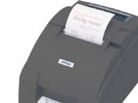 Epson TM U220D - Kvitteringsskriver - tofarget (monokrom) - punktmatrise - Rull (7,6 cm) - 17,8 cpi - 9 pin - inntil 6 linjer/sek - kapasitet: 1 rull - seriell - svart