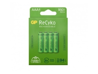 GP ReCyko - Batteri 4 x AAA - NiMH - (ladbare) - 950 mAh