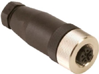 Stik M12 5P lige type D hun