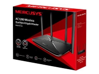 Mercusys AC12G - Trådløs ruter - GigE - 802.11a/b/g/n/ac - Dobbeltbånd