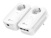 TP-LINK TL-PA8033P KIT, 1300 Mbit/s, IEEE 1901,IEEE 802.3,IEEE 802.3ab,IEEE 802.3u, Gigabit Ethernet, 300 m, Multi User MIMO, 5,32 W