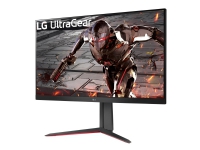 LG UltraGear 32GN650-B - LED-skjerm - 32 (31.5 synlig) - 2560 x 1440 QHD @ 165 Hz - VA - 350 cd/m² - 3000:1 - HDR10 - 1 ms - 2xHDMI, DisplayPort