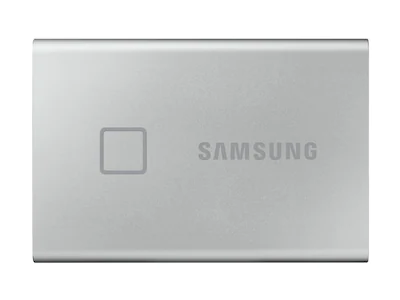 Samsung T7 Touch Ekstern SSD 500GB (sølv)