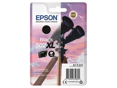Epson Blekk 502XL Sort
