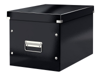 Leitz Click & Store Cube Large - Lagerboks - svart