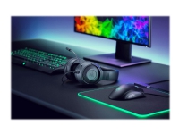 Razer Kraken X Lite - Hodesett - 7,1-kanals - full størrelse - kablet - 3,5 mm jakk - lydisolerende