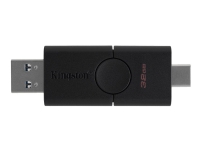 Kingston DataTraveler Duo - USB-flashstasjon - 32 GB - USB 3.2 Gen 1 / USB-C