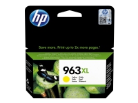 HP 963XL - 22.92 ml - Høy ytelse - gul - original - blekkpatron - for Officejet 9012 Officejet Pro 90XX