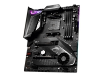 MSI MPG X570 GAMING PRO CARBON WIFI - Hovedkort - ATX - Socket AM4 - AMD X570 Chipset - USB-C Gen2, USB 3.2 Gen 1, USB 3.2 Gen 2 - Bluetooth, Gigabit LAN, Wi-Fi - innbygd grafikk (CPU kreves) - HD-lyd (8-kanalers)