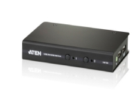 Aten CS72D, 1920 x 1200 piksler, 5 W, Sort