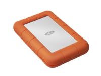 LaCie Rugged Mini - Harddisk - 1 TB - ekstern (bærbar) - USB 3.0 - 5400 rpm