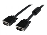 StarTech.com 2m Coax High Resolution Monitor VGA Video Cable HD15 M/M - VGA-kabel - HD-15 (VGA) (hann) til HD-15 (VGA) (hann) - 2 m - formstøpt - svart