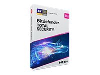 BitDefender Total Security 2021 - Bokspakke (18 måneder) - 1 enhet - Code in Box - Win, Mac, Android, iOS - Tysk