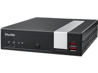 Shuttle XPC slim DL20N6 - Barebone - Slim-PC - 1 x Pentium Silver N6005 / 2 GHz - RAM 0 GB - UHD Graphics - GigE - svart