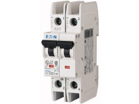 EATON Automatsikring, 2 Polet, 10A, C-Karakteristik, 15 kA, 415 V, bredde 2 moduler