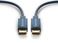 ClickTronic DisplayPort 70713, 5 m, Guld, Blå, Kobber, Ultra HD, 4K