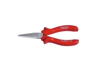 Bernstein-Werkzeugfabrik Steinrücke 13-927 VDE, Nesetang, Beskyttelse mot elektrostatisk utladning (ESD), Stål, Rød, 17 cm, 175 g