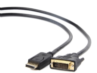 Cablexpert CC-DPM-DVIM - Skjermkabel - DisplayPort (hann) til DVI-D (hann) - 1.8 m - formstøpt - svart