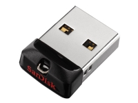SanDisk Cruzer Fit - USB-flashstasjon - 32 GB - USB 2.0