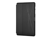 Targus Click-In - Lommebok for nettbrett - termoplast-polyuretan (TPU) - svart - 8.7 - for Samsung Galaxy Tab A7 Lite