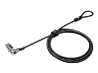 Kensington Slim NanoSaver Combination Laptop Lock - Sikkerhetskabellås