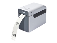 Brother TD-2130NHC - Etikettskriver - direktetermisk - Rull (6,3 cm) - 300 x 300 dpi - inntil 152.4 mm/sek - USB 2.0, LAN, seriell, USB-vert