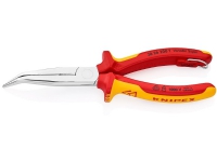 Knipex 26 26 200 T, Nesetang, 2,5 mm, 7,3 cm, Kromvanadiumstål, Oransje, Rød, 20 cm
