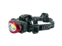 Schwaiger STLED10 533, Hodebåndslommelykt, Svart, Rød, Knapper, IPX4, LED, 60 lm