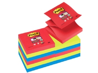Post-it Z-Notes 76x76 mm Super Sticky Jewel Pop (6 stk.)