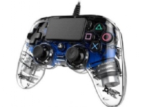 NACON COMPACT - Håndkonsoll - kablet - blå belysning - for PC, Sony PlayStation 4