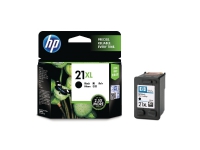 Blækpatron hp 21xl c9351c, 475 sider, sort