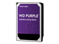 WD Purple WD102PURZ - Harddisk - 10 TB - intern - 3.5 - SATA 6Gb/s - 7200 rpm - buffer: 256 MB
