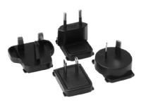 StarTech.com DC Power Adapter - 12V, 2A - Universal Replacement Power Adapter (NA, EU, UK, AU) (SVA12M2NEUA) - Strømadapter - AC 100-240 V - for P/N: RKPNLLT, S351BMU33ET, S351BMU33ETG, SV431DL2DU3A, SV431DPDDUA2, SV431DPUA2