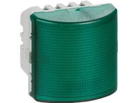 LAURITZ KNUDSEN Fuga® signallampe 1 modul, LED 24V AC/DC konstant/blink, grøn.