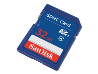 SanDisk Standard - Flashminnekort - 32 GB - Class 4 - SDHC