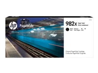 HP 982X - 194 ml - Høy ytelse - svart - original - PageWide - blekkpatron - for PageWide Enterprise Color 765, MFP 780 PageWide Enterprise Color Flow MFP 785