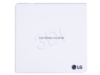 LG GP57EW40 - Platestasjon - DVD±RW (±R DL) / DVD-RAM - 8x/8x/5x - USB 2.0 - ekstern - hvit