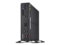 Shuttle XPC slim DS10U3 - Barebone - Slim-PC - 1 x Core i3 8145U / 2.1 GHz ULV - RAM 0 GB - UHD Graphics 620 - GigE - WLAN: Bluetooth 4.0, 802.11a/b/g/n/ac - svart