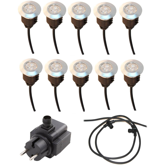 LightsOn Decklight Spectrum LED 10-p