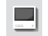 Siedle BVPC 850-0 W, 17,8 cm (7), Hvit, Berøring, Innendørs, AC/DC, 20 - 30 V