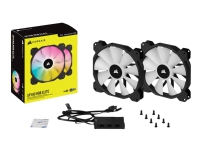 CORSAIR iCUE SP140 RGB ELITE - Viftesett for systemskap - 140 mm