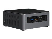 Intel Next Unit of Computing Kit NUC7CJYHN - Barebone - mini-PC - 1 x Celeron J4005 / 2 GHz - RAM 0 GB - UHD Graphics 600 - GigE - WLAN: 802.11a/b/g/n/ac, Bluetooth 5.0