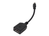 Club 3D UltraAV Mini DisplayPort to DisplayPort Cable - DisplayPort-kabel - Mini DisplayPort (hann) til DisplayPort (hunn)